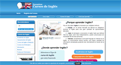 Desktop Screenshot of encontrarcursosdeingles.com